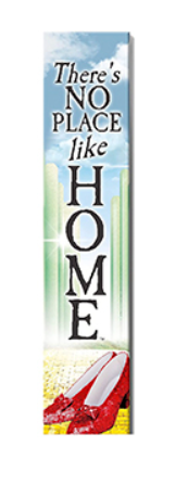 NO PLACE LIKE HOME PORCH SIGN