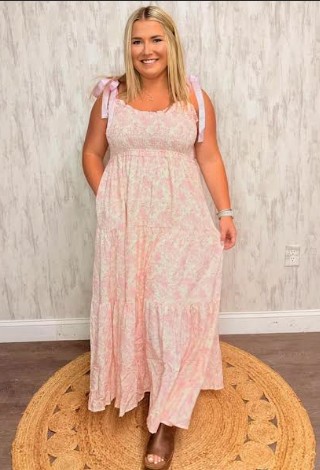 FLORAL TIER MAXI