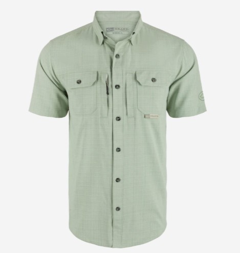 TREY WINGSHOOTER CROSS HATCH SHIRT