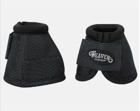 BLACK MED NO-TURN BELL BOOTS