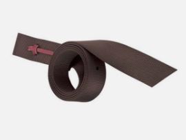 BROWN NYLON TIE STRAP 60"