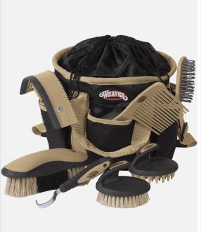 BLACK/TAN GROOMING KIT