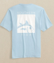 CERULEAN CROPPED SKIPJACK TEE