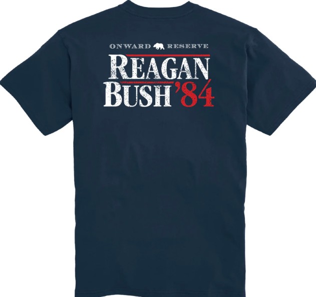 REAGAN BUSH 84 TEE