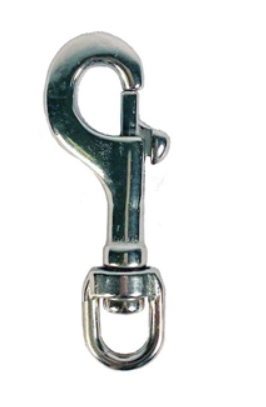 STEEL SWIVEL EYE SNAP 3/8"