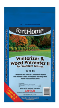 FERTILOME WINTERIZER & WEED PREVENTER II 16LB