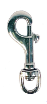 STEEL SWIVEL EYE SNAP 1/2"