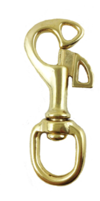 SOLID BRASS SNAP 3-1/2X4"