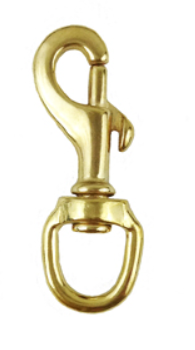 SOLID BRASS SNAP 3-3/8X3/4"