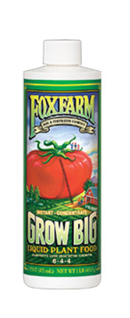 GROW BIG LIQUID PLANT FOOD 1PT