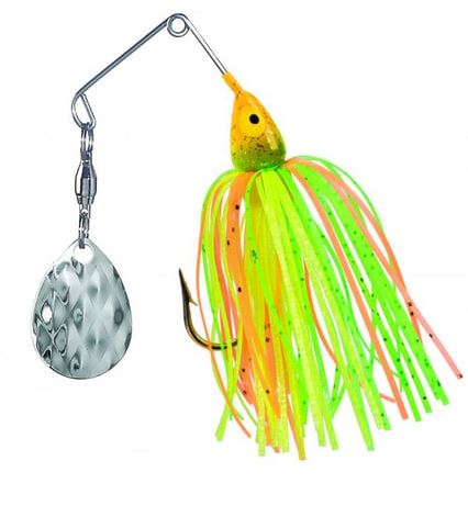 FIRETIGER/GOLD MINI-KING SPINNERBAIT