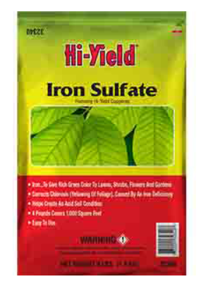 HI-YIELD IRON SULFATE 4LB