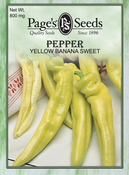 SWEET YELLOW BANANA PEPPER 800