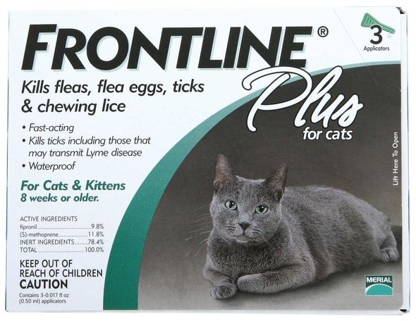 FRONTLINE PLUS FOR CATS 3PK