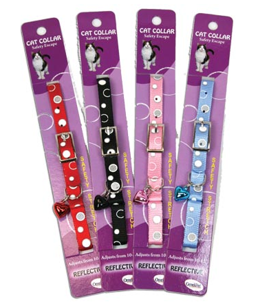 BUBBLE CAT COLLAR 12"