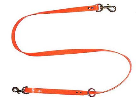 ORANGE 56" SUNGLO LEAD W/ SNAPS