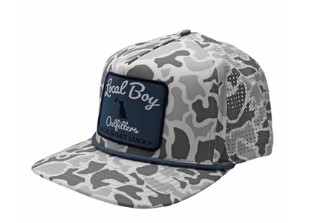 YTH WHT LCLFLGE PERF ROPE HAT