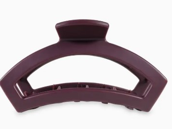 BURGUNDY BLISS LRG OPEN CLIP