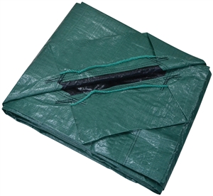 YARD TARP W/DRAWSTRING 9X9FT