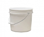 WHITE PLASTIC PAINT BUCKET 3.5GAL