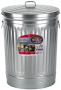 GALV GARBAGE CAN W/LID 31GAL
