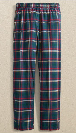 HOLIDAY TARTAN LOUNGE PANT