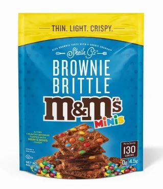 M&M BROWNIE BRITTLE 4OZ