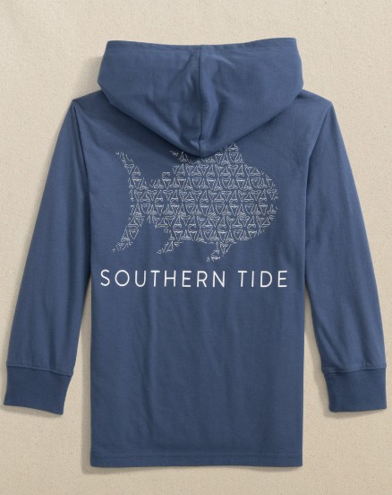 YTH SHARK TOOTH LONG SLEEVE HOODIE