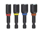 MAGNETIC 4-PC NUT DRIVER SET