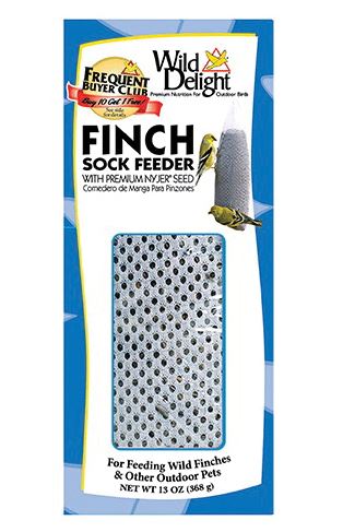 FINCH SOCK BIRD FEEDER