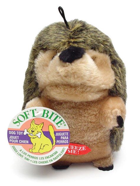 LARGE SOFT BITE HEDGEHOG DOG TOY