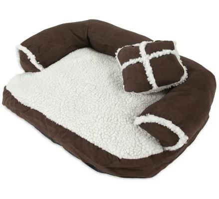 PET SOFA BED WITH PILLOW