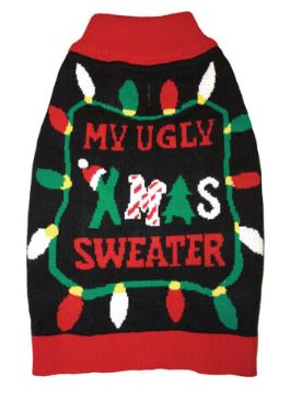 UGLY CHRISTMAS DOG SWEATER XS