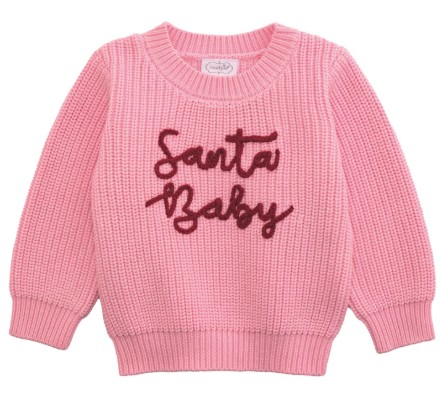 SANTA BABY SWEATER