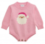 PINK SANTA SWEATER BUBBLE