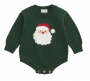 GREEN SANTA SWEATER BUBBLE