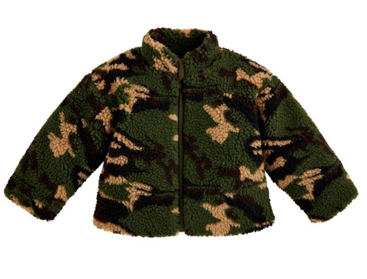 CAMO SHERPA JACKET
