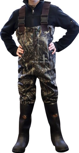 MAX-5 CAMO YOUTH CHEST WADERS