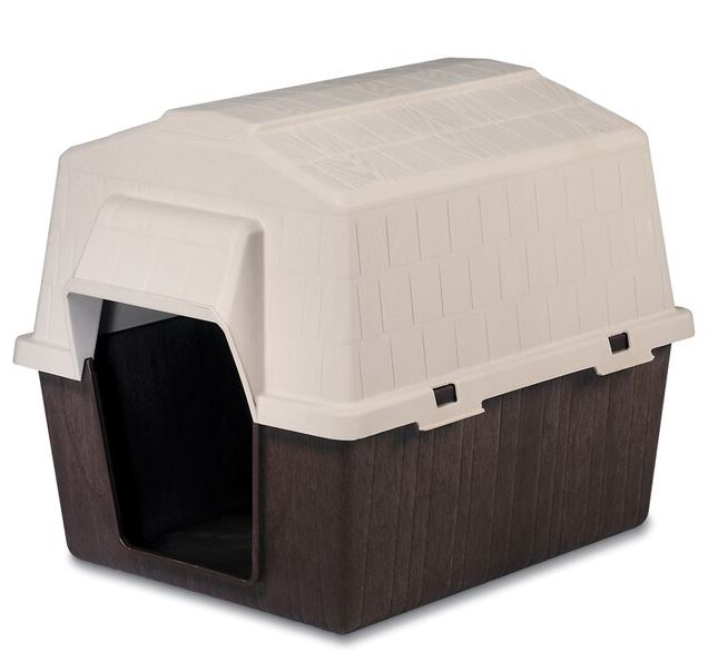 MEDIUM BROWN/SAND DOGHOUSE