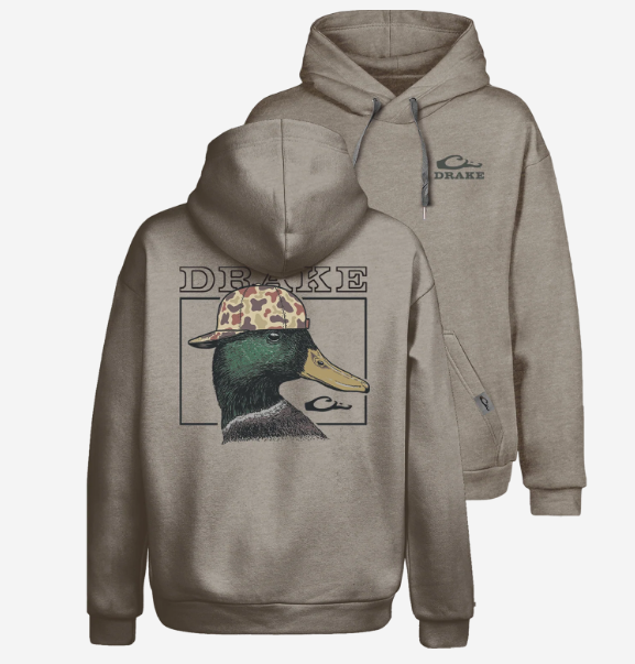 FOSSIL BACK CAP MALLARD HOODIE