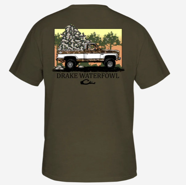 OLIVE DECOY OVERLOAD TEE