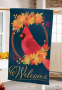 FALL CARDINAL HOUSE FLAG