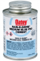 BLUE SOLVENT PVC CEMENT 4OZ