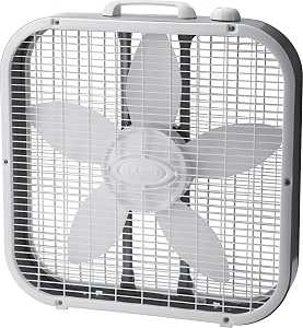 WHITE 3-SPEED BOX FAN