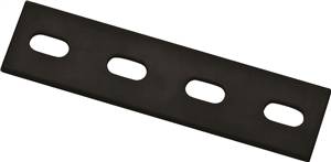 BLACK STEEL MENDING PLATE 6IN