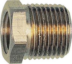 BRASS AIR HOSE BUSHING 1/4X3/8"