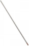 STEEL THREADED ROD #8-32 12IN