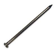 STEEL FINISHING NAILS 8IN 5LB