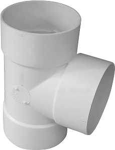 PVC SEWER PIPE TEE 3IN