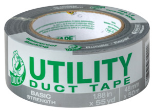 SILVER UTILITY TAPE 1.88INX55YD